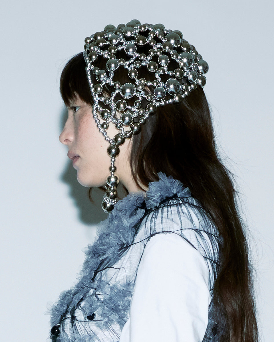 LASER CUT/BEADED HEADPIECE