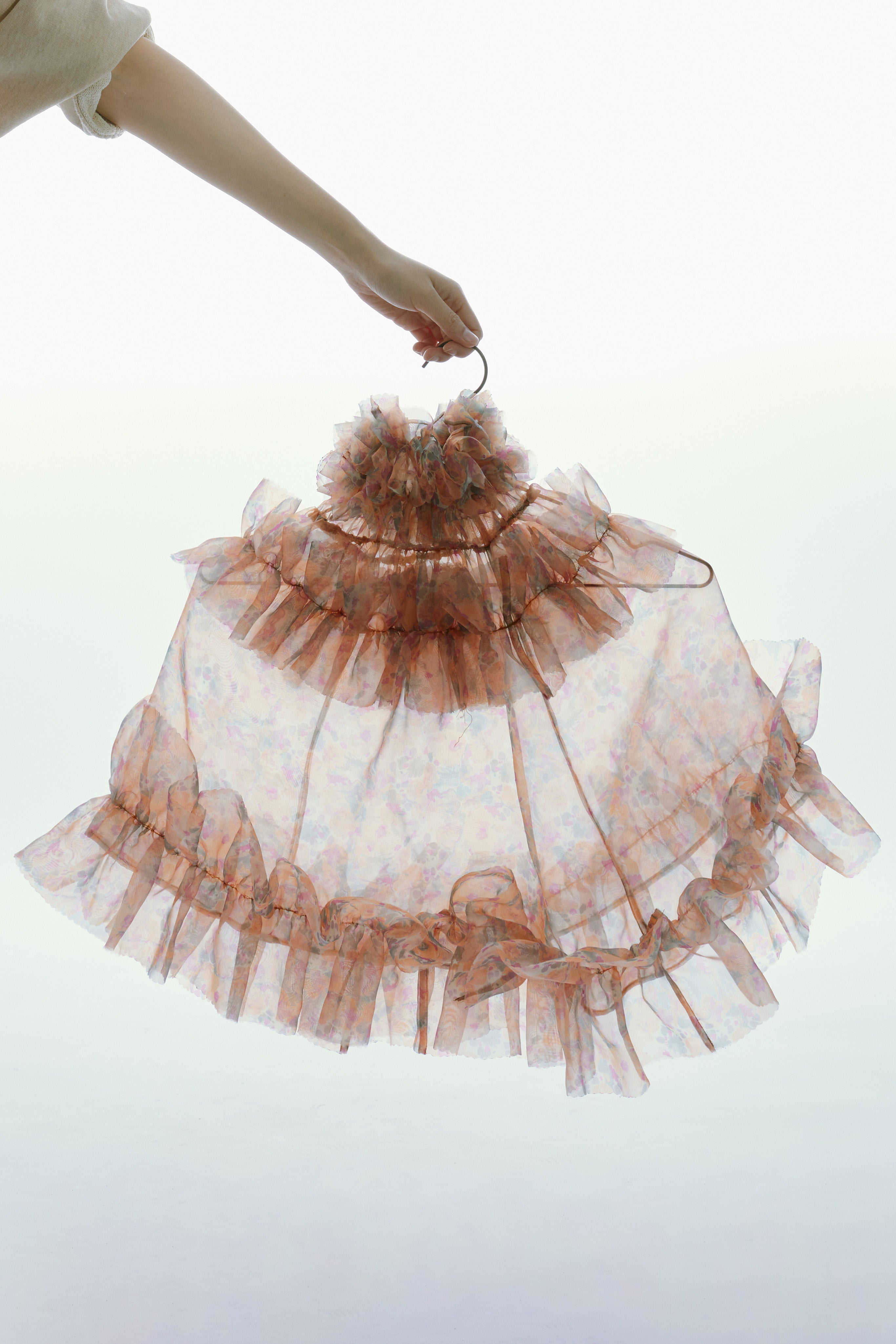 ORGANZA FRILL DRESS