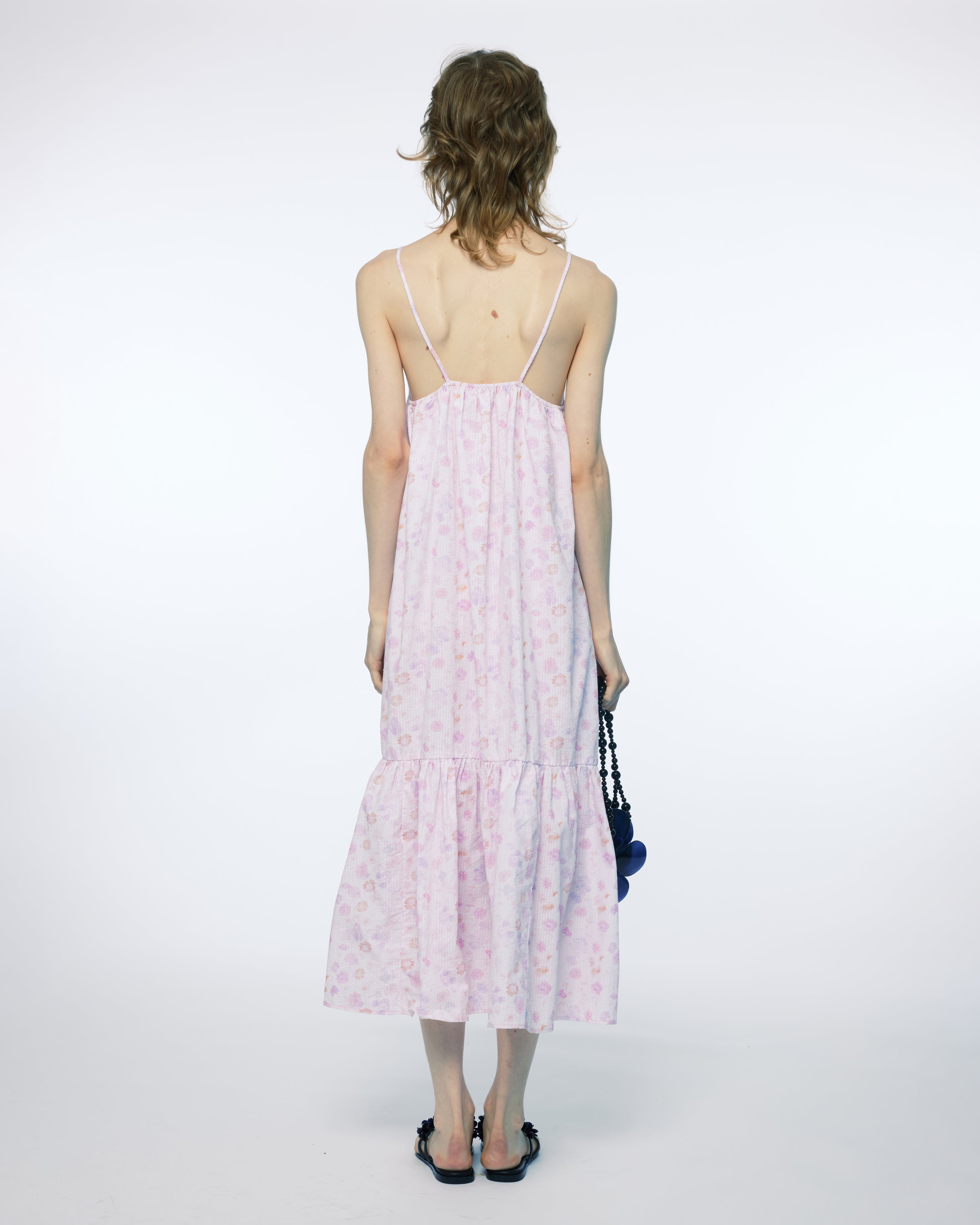 FLORAL PRINTED TIERED SUMMER DRESS