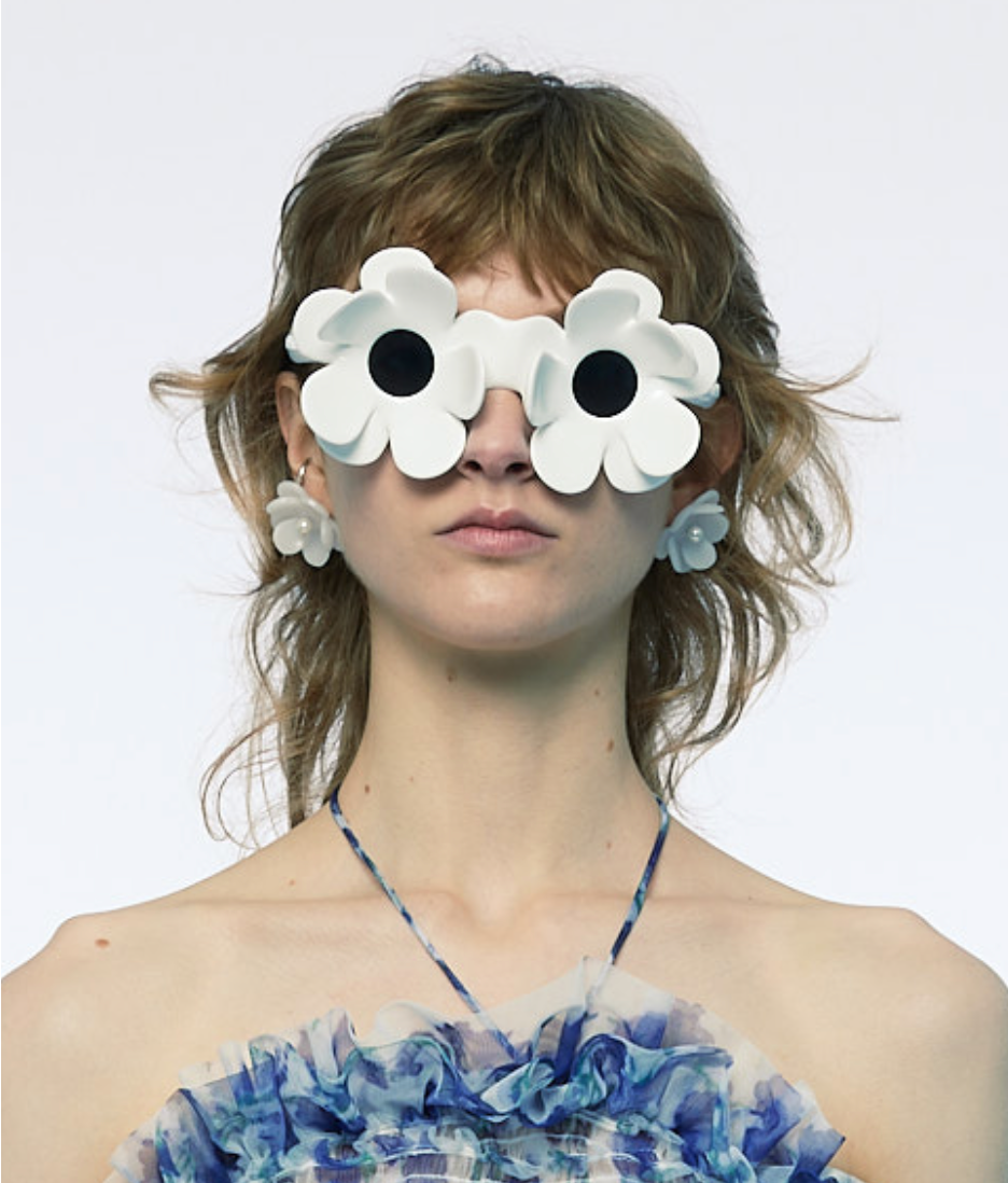 3D PRINTED FLOWER SUNGLASSES