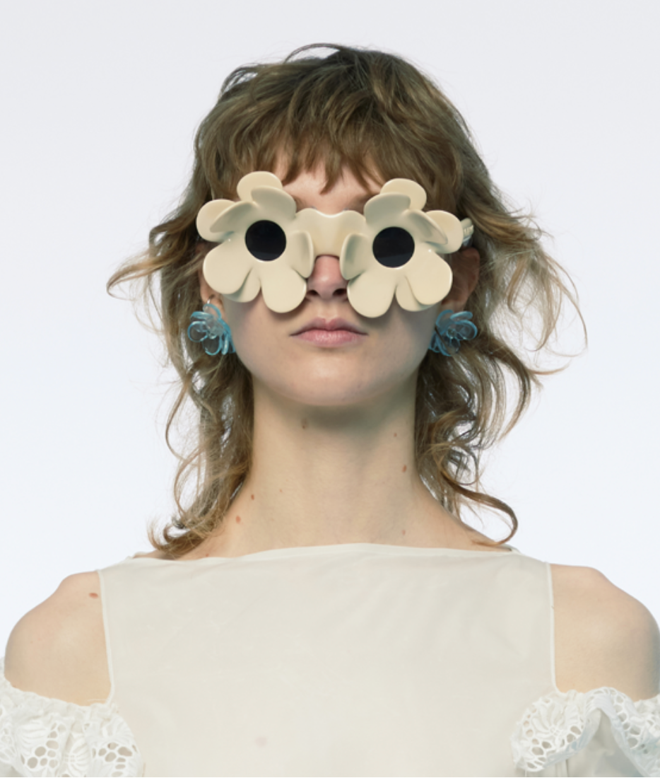 3D PRINTED FLOWER SUNGLASSES