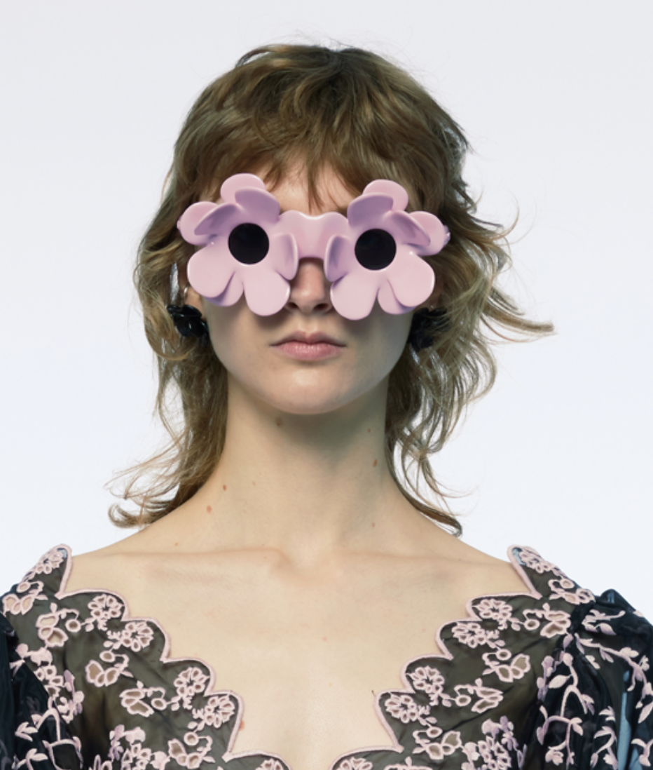 3D PRINTED FLOWER SUNGLASSES