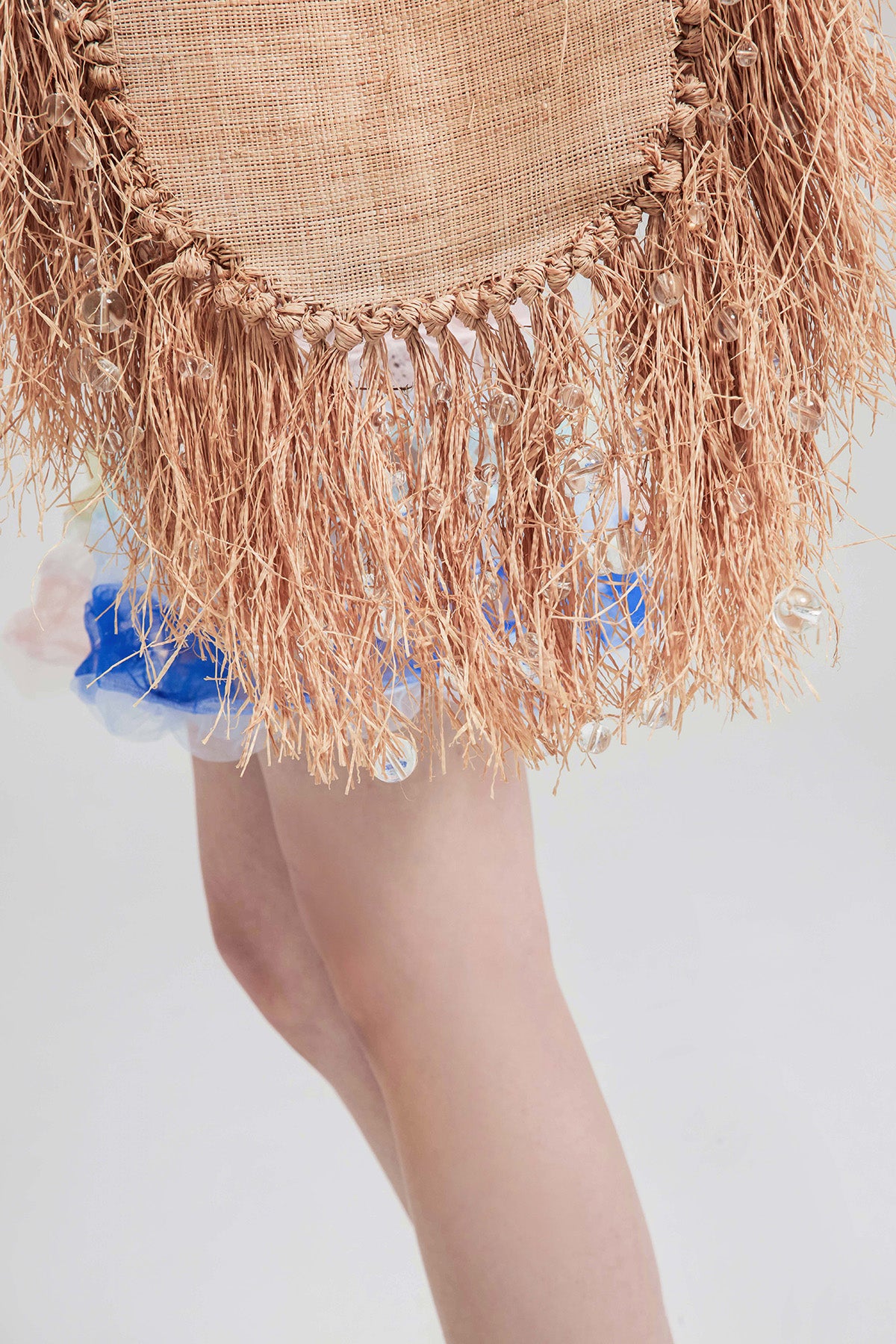 Bubble Raffia Tassel