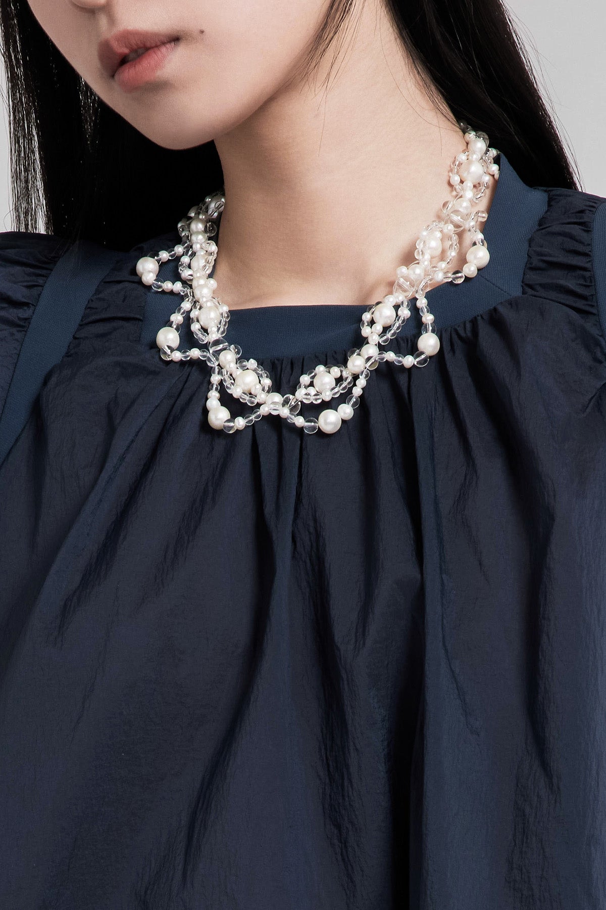 Bubble Scallop Necklace