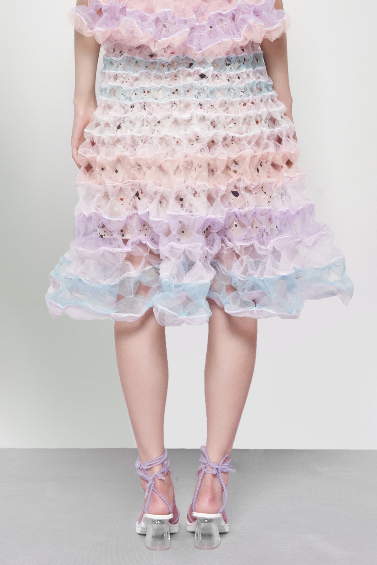 Air-Ribbon A-Line Skirt