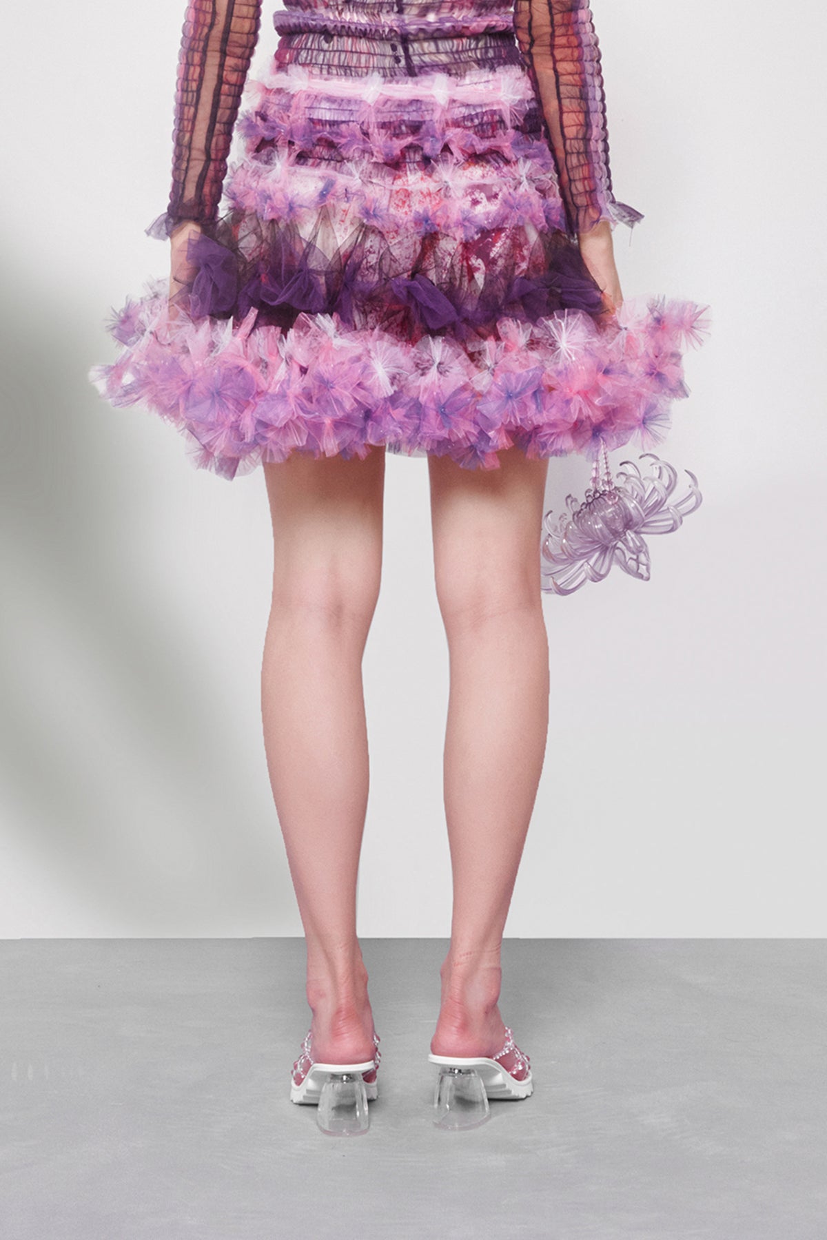 Air-Flower Mini Skirt