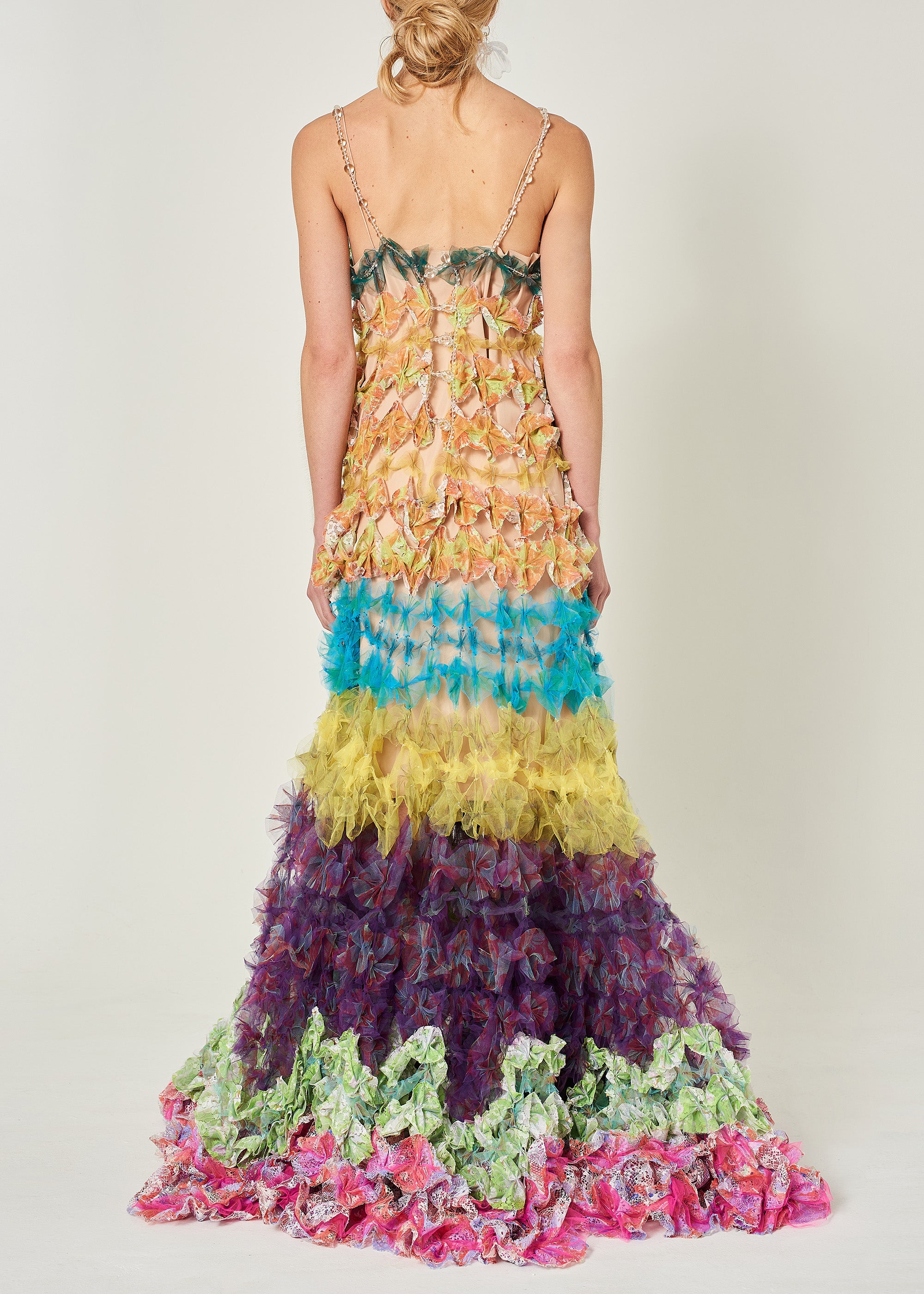 MAXI AIR FLOWER GOWN