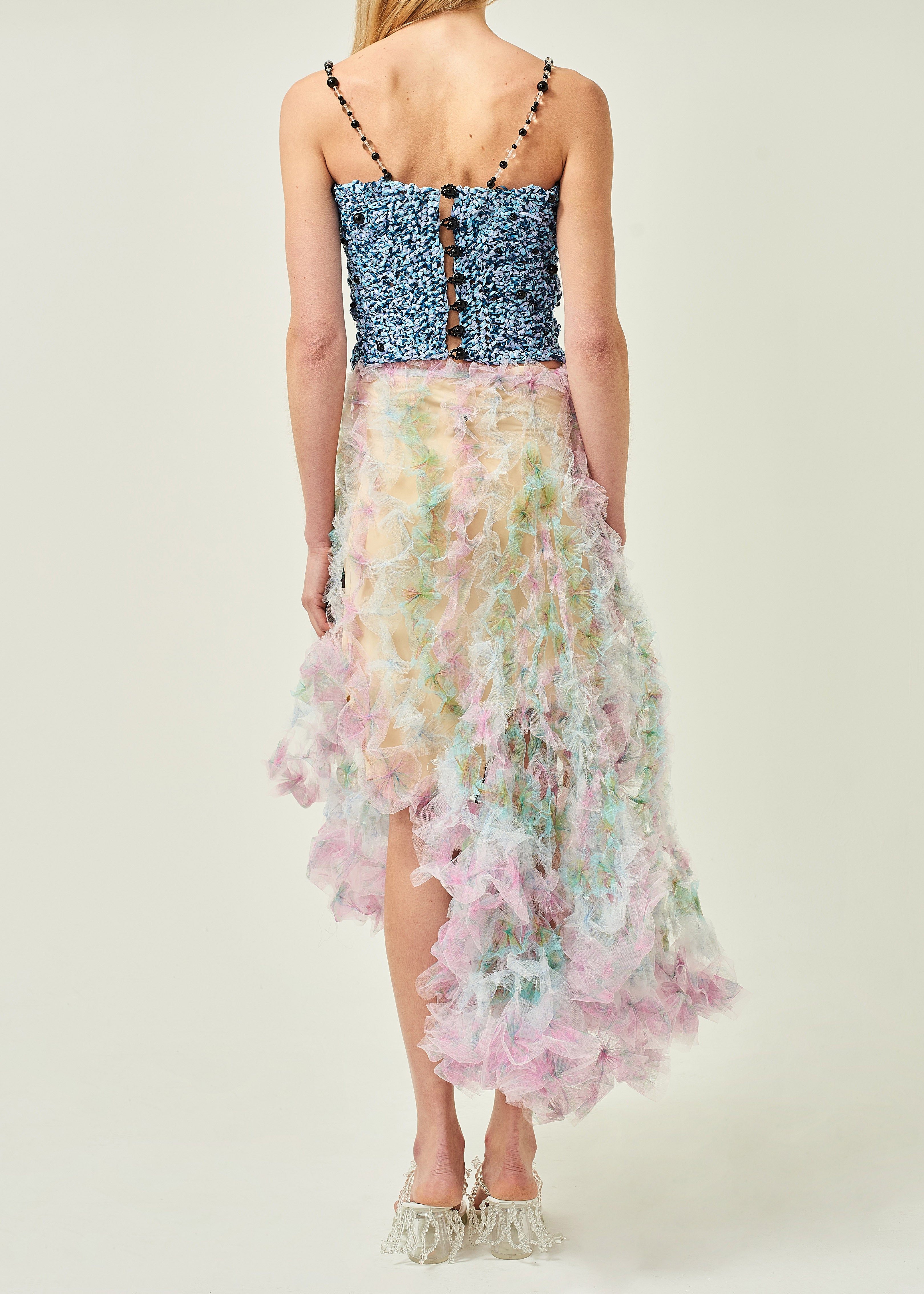 AIR FLOWER PETAL SKIRT