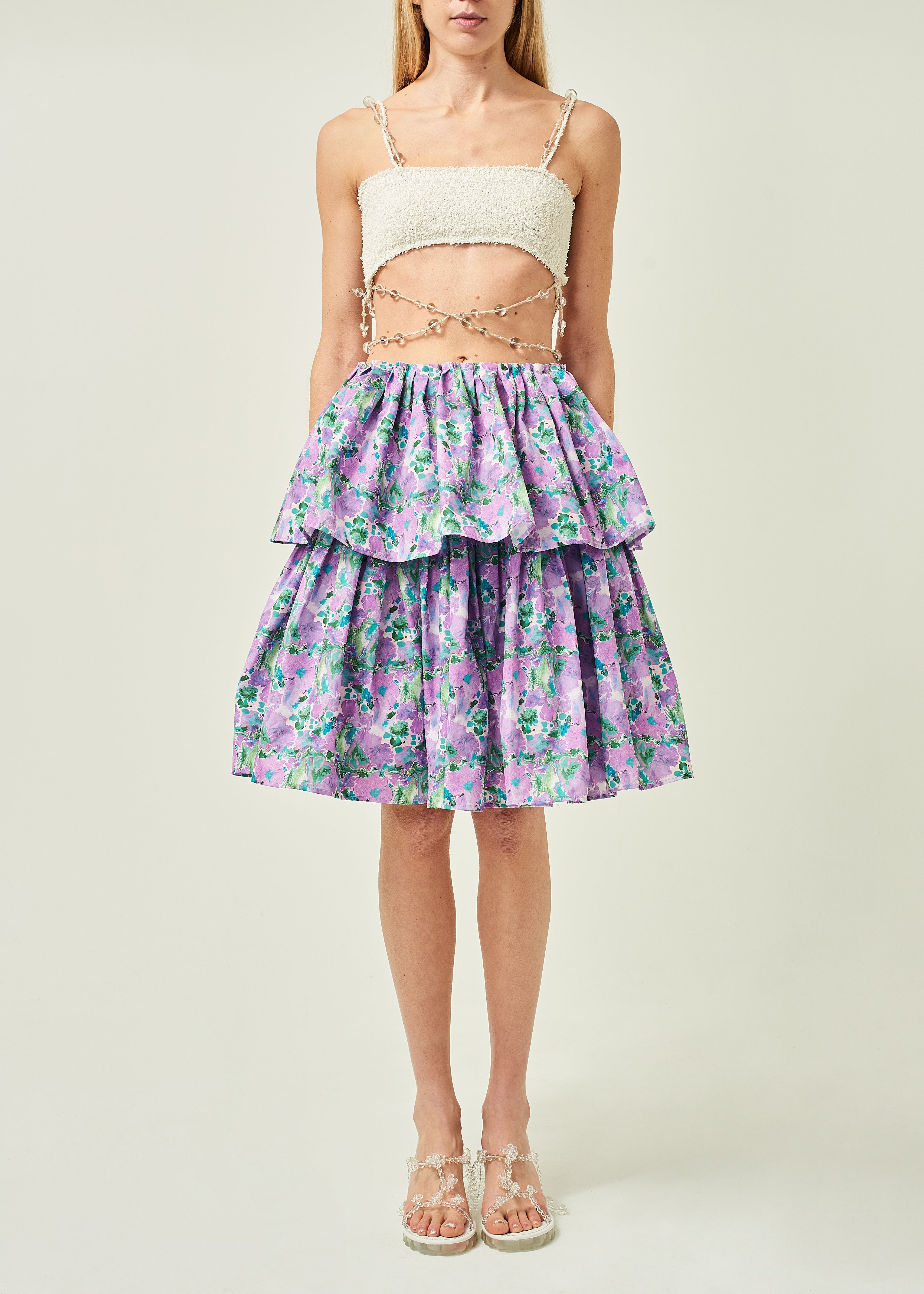 Floral Printed Skirt