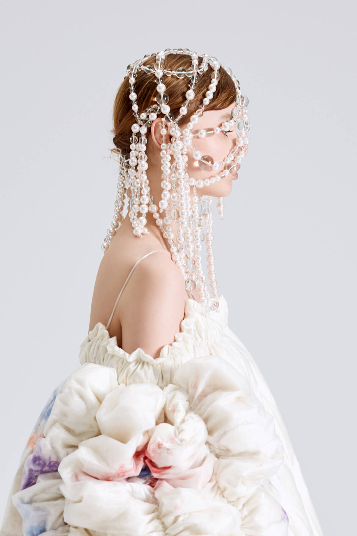 Bubble and Pearl Headpiece