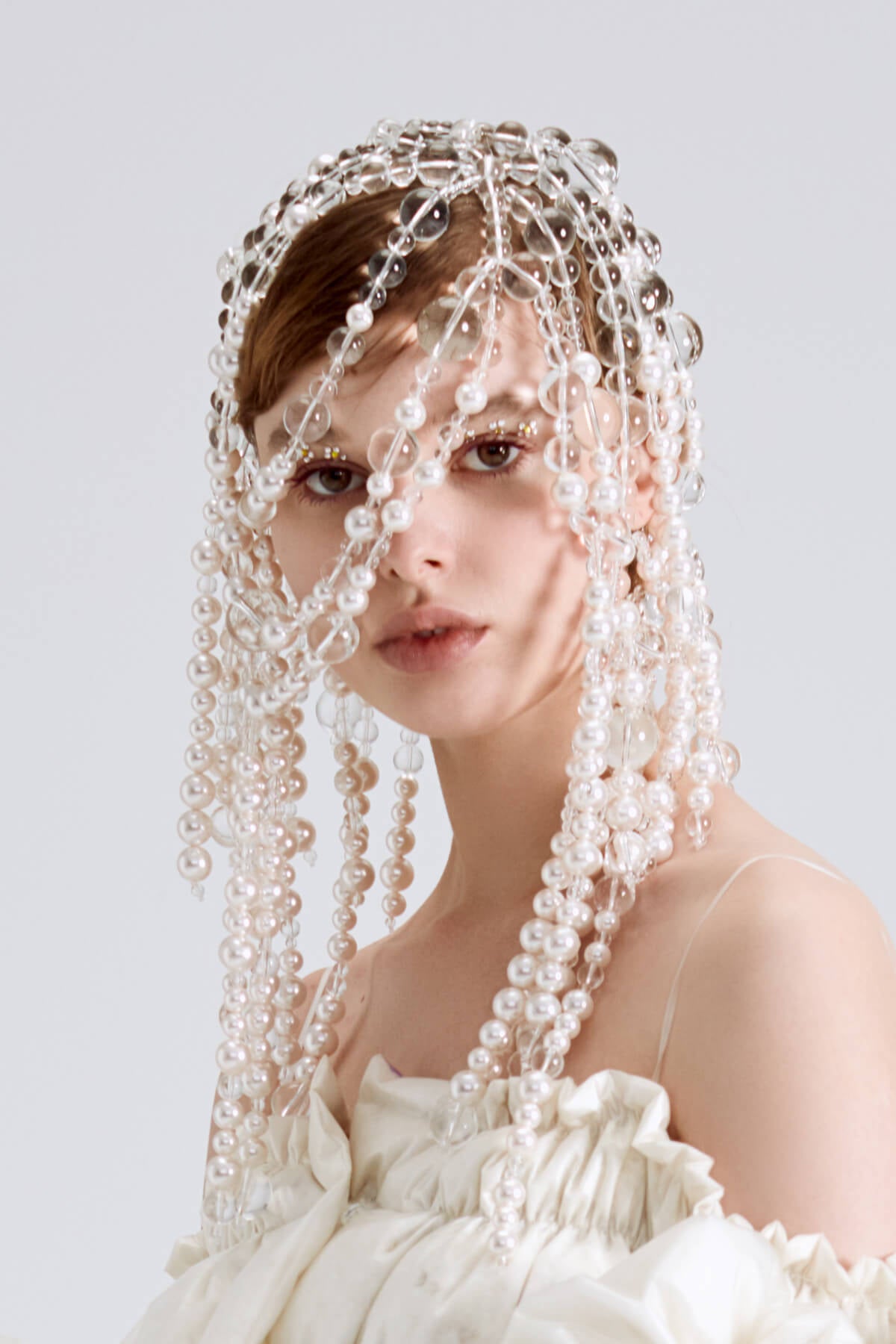 Bubble and Pearl Headpiece